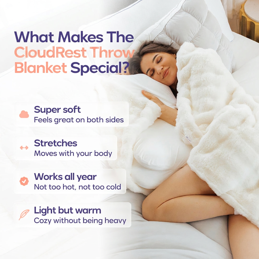 Cloudrest Throw Blanket