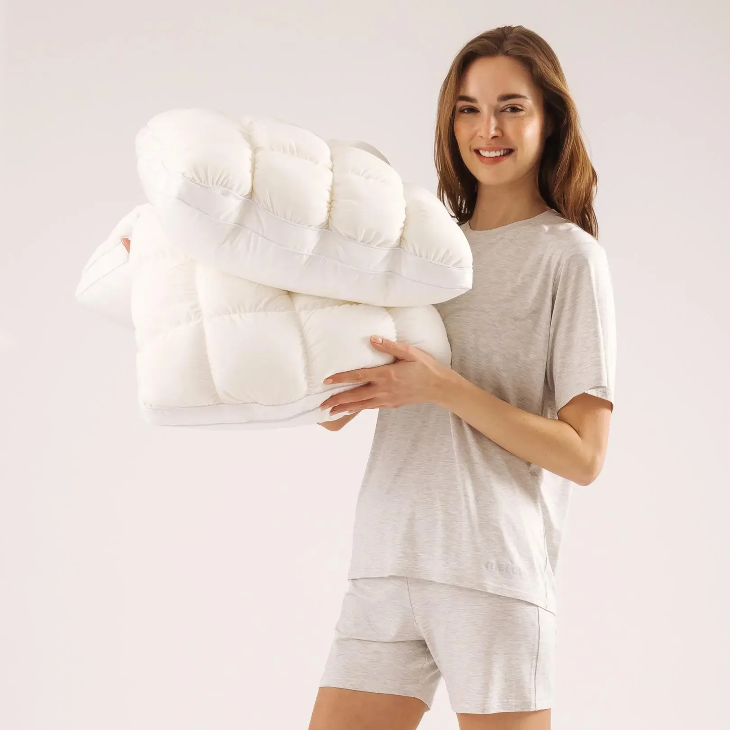 Cloudrest Puff Pillow