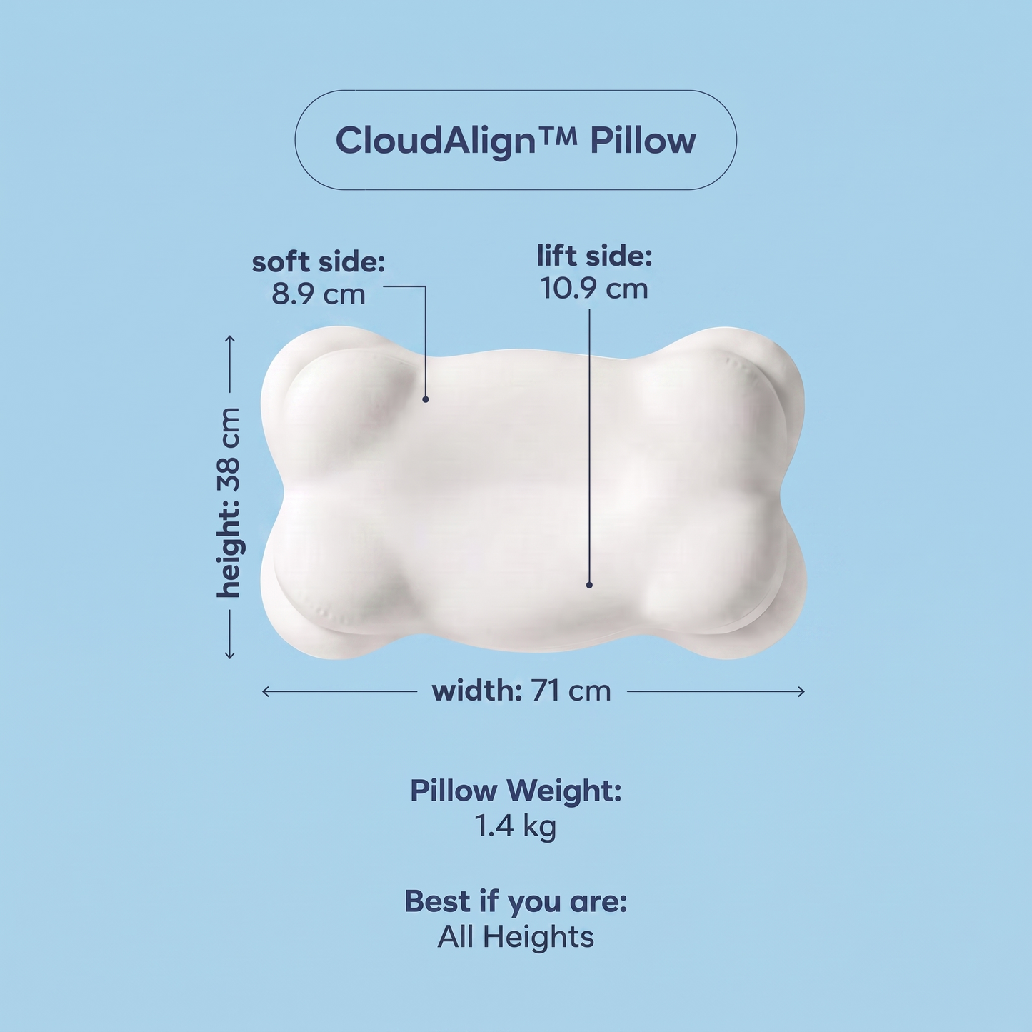 CloudAlign™ Pillow