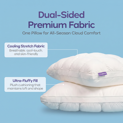 Cloudrest Puff Pillow